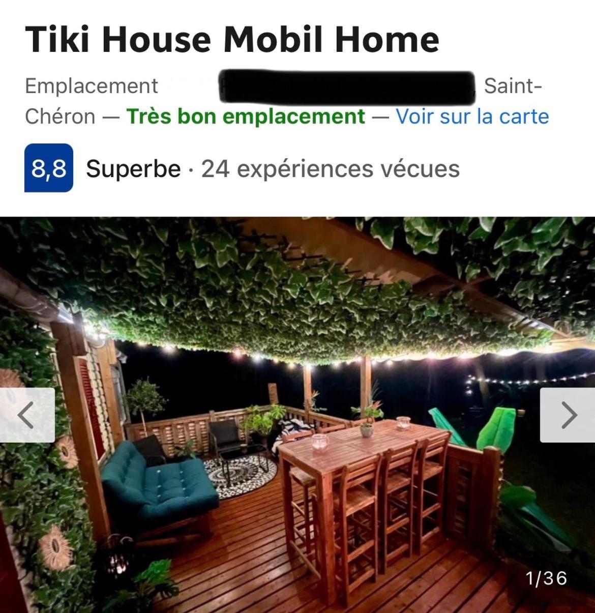 Tiki House M-Home-Climatise - Belle Parcelle ! Saint-Chéron 외부 사진